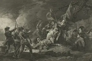 Mort Prints: The death of General Montgomery at Quebec La mort du General