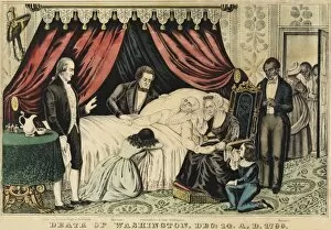 Images Dated 31st May 2011: Death of George Washington