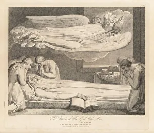 Shroud Prints: The Death of the Good Old Man (Plate V)