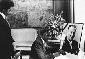 Signing Collection: Death of Josip Broz Tito, Yugoslav statesman