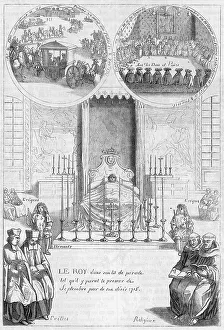Eclipsed Prints: DEATH OF LOUIS XIV