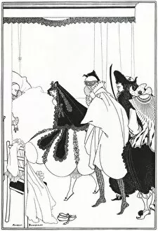 Images Dated 25th January 2011: The Death of Pierrot by Aubrey Beardsley