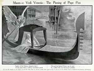 Steering Prints: Death of Pope Pius X
