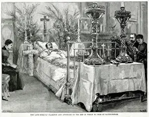 Elder Prints: Death of Prince Albert Victor, Duke of Clarence and Avondale
