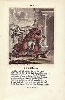Convent Collection: Death seizes the Mendicant Friar as he enters