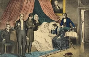 Images Dated 31st May 2011: Death of William Henry Harrison