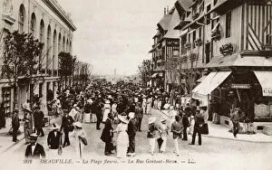 Deauville, France - La Rue Gontaut-Biron