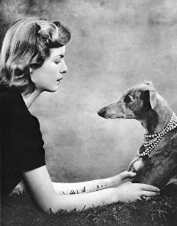 Images Dated 24th March 2016: Deborah Mitford by Madame Yevonde