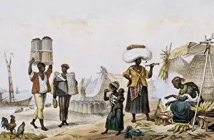 DEBRET, Jean Baptiste (1768-1848). A Colourful