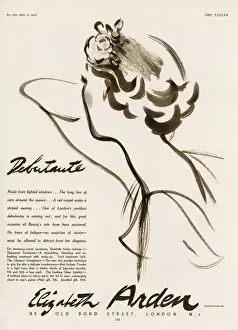 Arden Prints: Debutante - Elizabeth Arden advertisement