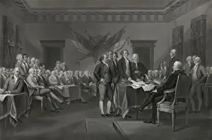 1776 Prints: Declaration de l independance des etats-unis d amerique, le