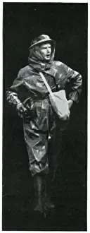 Precaution Prints: Decontaminator in full uniform, September 1939