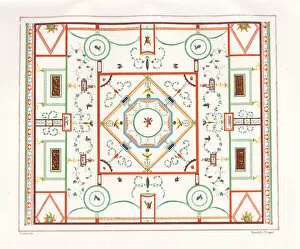 Decorated ceiling from the House of Chlorus and Caprasia