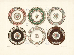 Decorated plates Decorated plates