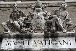 Exit Prints: Decoration. Exit door. Vatican Museums