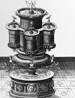 Adorned Gallery: Decorative 16th century fountain