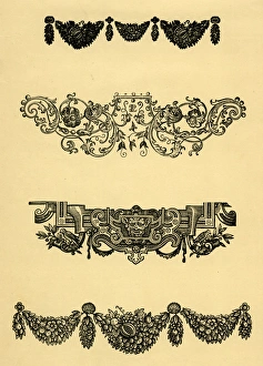Images Dated 5th January 2017: Decorative border designs