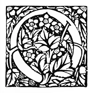 Decorative initial