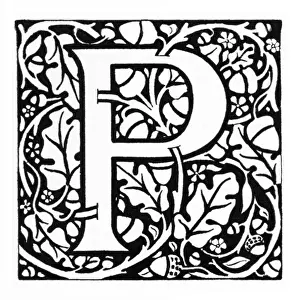 Initial Prints: Decorative initial