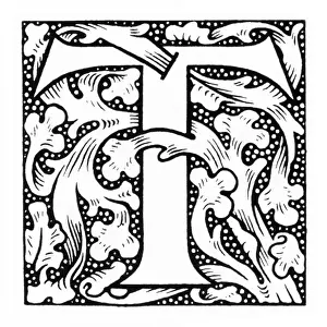 Decorative initial