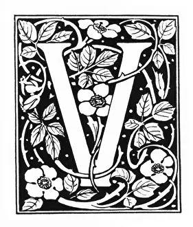 Decorative initial
