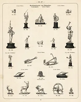 Decorative letter weights and paper weights Decorative letter weights and paper weights