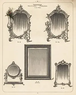 Catalog Prints: Decorative mirrors