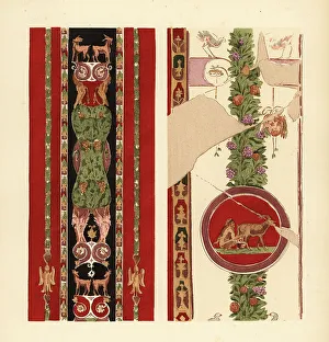 Herculaneum Prints: Decorative motifs on wall paintings in Herculaneum