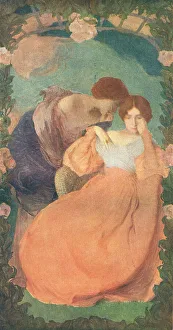 Whispering Prints: Decorative Panel