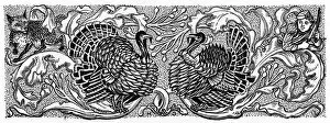 Images Dated 21st December 2016: Decorative turkeys