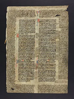 Fragments Prints: Decretales Gregorii IX (Fragments)