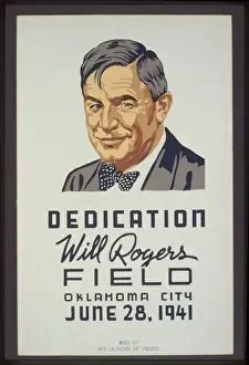 Dedication Prints: Dedication, Will Rogers Field, Oklahoma City, June 28, 1941