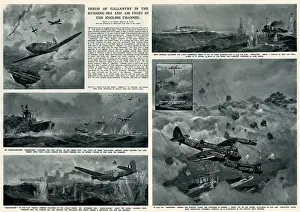 Gallantry Prints: Deeds of gallantry in the English Channel by G. H. Davis