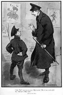 A Deep Question by Will Owen, WW1 cartoon
