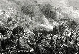 The Defence of the Chateau of Hougoumont, Belgium, Battle of Waterloo, 18 June 1815 The Defence of the Chateau of Hougoumont, Belgium, Battle of Waterloo, 18 June 1815