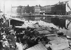 Antwerp Prints: Defending Willebroek Canal, Belgium, WW1