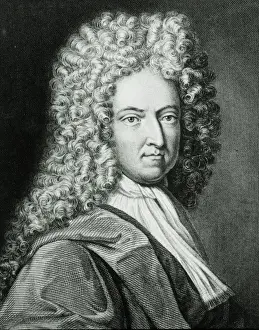 Writter Prints: DEFOE, Daniel (1660-1731). English writer. Engraving
