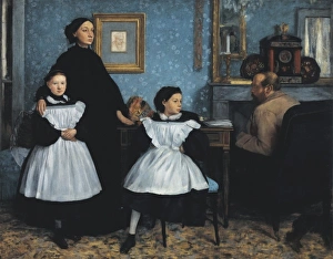 DEGAS, Edgar (1834-1917). The Bellelli Family DEGAS, Edgar (1834-1917). The Bellelli Family