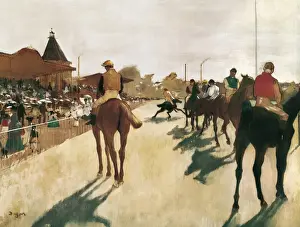 Edgar Prints: DEGAS, Edgar (1834-1917). The Parade, or Race