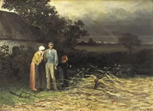 DEGROUX, Charles (1825-1870). The Lost Harvest