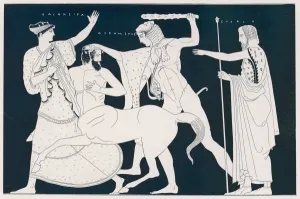 Centaur Prints: Deianeira Abducted