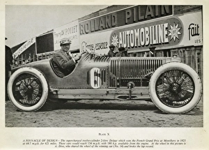 Delage Collection: Delage which won the French Grand Prix at Montlhery