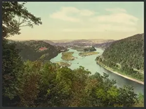 Delaware Prints: Up the Delaware from the Water Gap