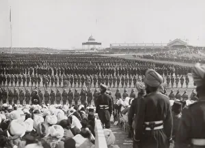 Delhi Durbar, probably 1911, main parade