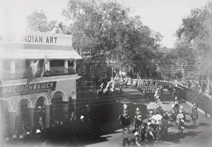 Delhi Durbar, probably 1911, parade
