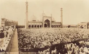 Jahan Collection: Delhi - Interior of the Jama Masjid Mosque