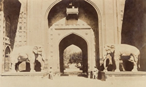 Jahan Collection: Delhi - A major gate of the Red Fort