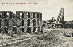 Jaipur Prints: Delhi Observatory - Janter Manter