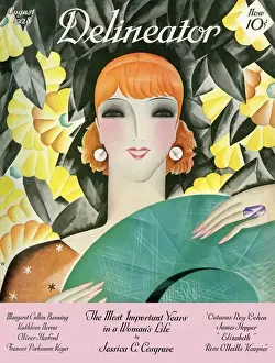 Delineator Prints: Delineator August 1928