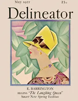 Dryden Prints: Delineator cover May 1927